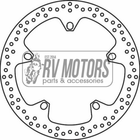 Тормозной диск BREMBO BRM 68B407D7