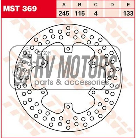Гальмівний диск TRW Lucas MST369