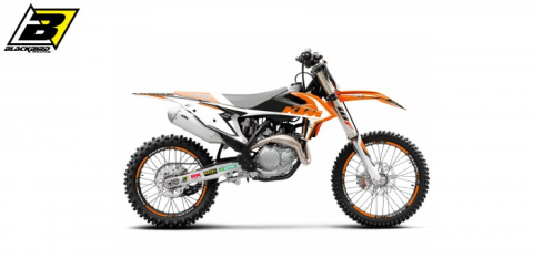 Комплект наклеек KTM SX/SXF '19 BLACKBIRD DREAM 4 E2547N