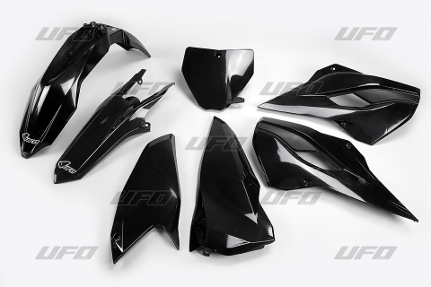 Комплект пластика UFO HUSQVARNA TC 250 '16 (чёрный) (HU617E001) HUKIT617001