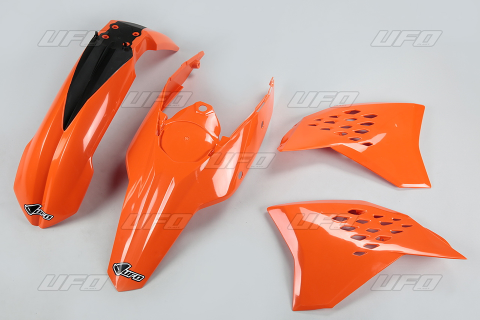 Комплект пластика UFO KTM EXC '09-'10 (оранжевый) (KT511E127) KTKIT511127