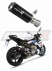 Прямоток BMW S1000R 2021 - 2023 DOMINATOR GP черный