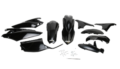 Комплект пластика UFO YAMAHA YZF 450 '10 (чёрный) (YA309E001) YAKIT309001