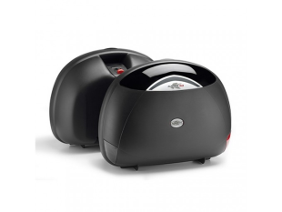 Накладка на кофр KAPPA K40N лакированная, чёрная K622N902