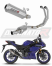 Полная система выхлопа Yamaha YZF-R3 2025 - 2026 DOMINATOR овальный G2