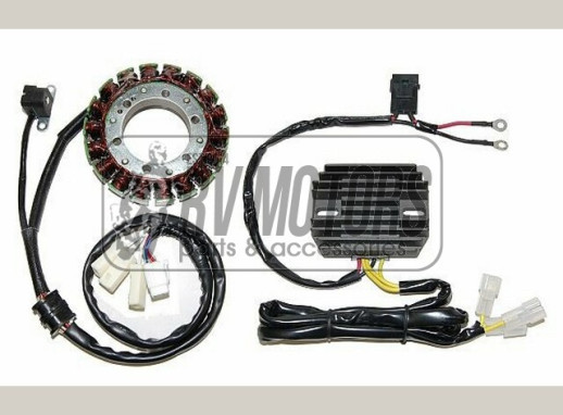 Генератор + регулятор напруги YAMAHA YXR 450 RHINO (05-10), YXR 660 RHINO (04-07) ELECTROSPORT ESK433