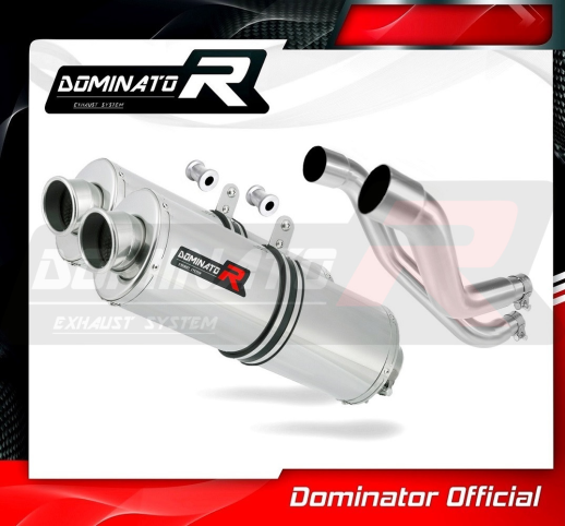 Прямоток DOMINATOR Aprilia PEGASO 650 STRADA 2005 - 2006 овальний