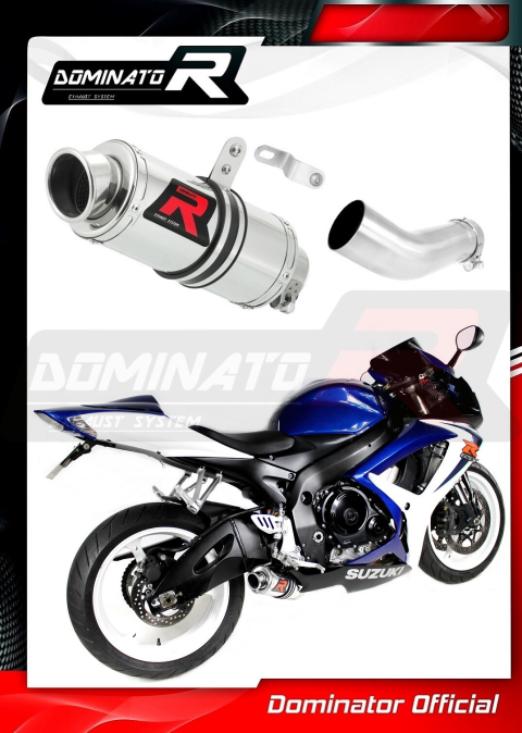 Прямоток DOMINATOR SUZUKI GSXR 750 K6 K7 GP 1 2006 - 2007