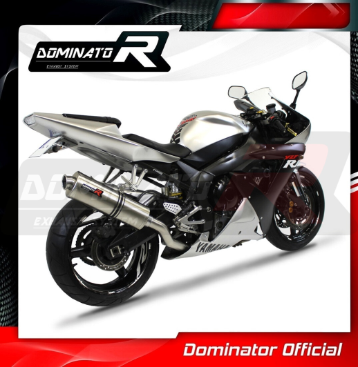 Прямоток DOMINATOR YAMAHA YZF R1 1000 RN09 2002 - 2003 овальний