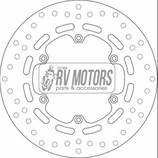 Тормозной диск BREMBO BRM 68B407E2