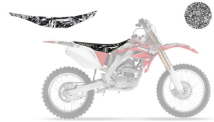 Обшивка сидения HONDA CRF 450 '09-'10, CRF 250 BLACKBIRD E1145D