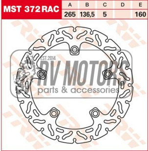 Тормозной диск TRW Lucas MST372RAC
