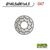 Тормозной диск NG задний POLARIS SPORTSMAN 400/500 (149x61x4,5) NG047