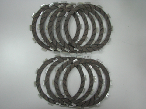 Фрикционные диски сцепления KAWASAKI ZX 6R '95-'04, Z 750 '05-'12, Z800 '13-'16, Z1000 '16 (F1977) (EBS4503)  PSYCHIC MC-03869C