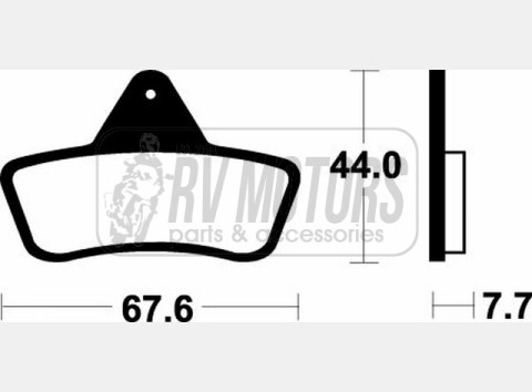 Тормозные колодки SBS 758RSI