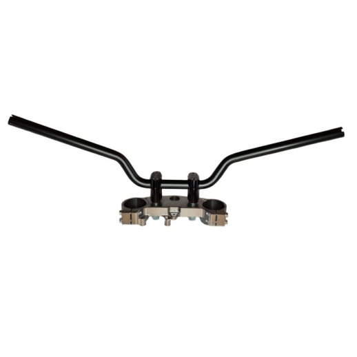 Стальной руль KAWASAKI Z 650 (2017) черный BIKETEC BT0108