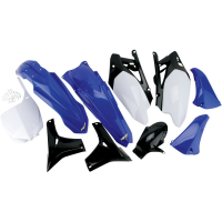 Комплект пластика UFO YAMAHA YZF 450 '10 (синий/белый/чёрный) (YA309E999) YAKIT309999