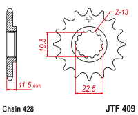 Приводная звезда JT JTF409.16 (PBR 4101)