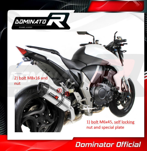 Прямоток DOMINATOR HONDA CB 1000 R HP1 2008 - 2017 