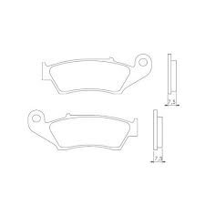 Тормозные колодки BRENTA FT 4050 (FA185)