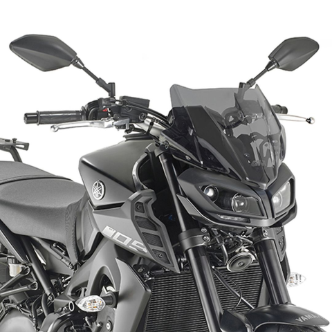 Ветровое стекло Kappa   YAMAHA MT-09 (17-19) 28 X 36,5  KA2132