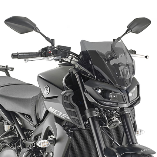 Ветровое стекло Kappa YAMAHA MT-09 (17-19) 28 X 36,5 KA2132