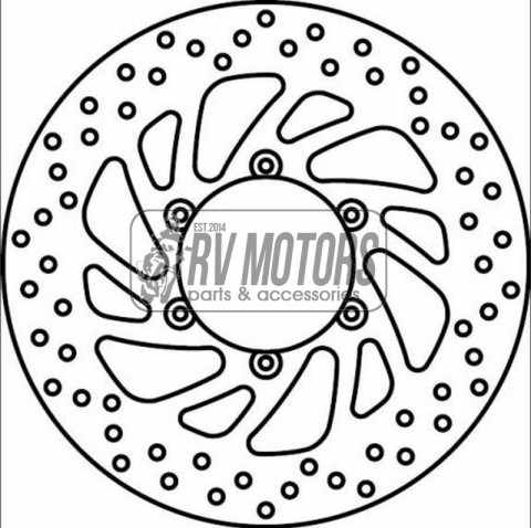 Тормозной диск BREMBO BRM 68B407E5
