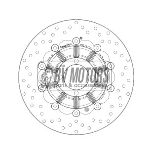 Тормозной диск BREMBO BRM 78B40892