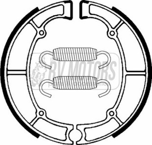 Тормозные колодки SBS 2060