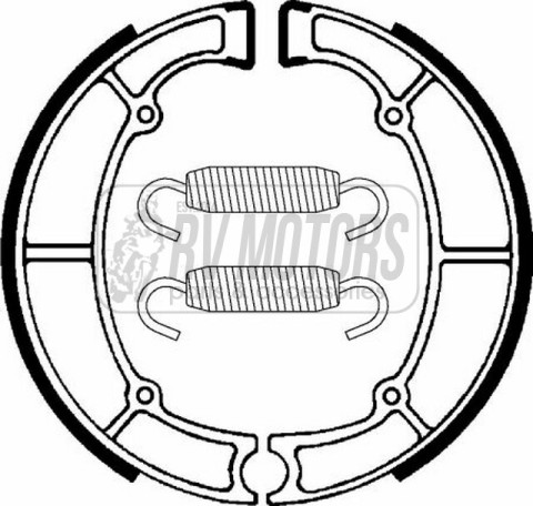 Тормозные колодки SBS 2060