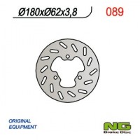 Тормозной диск NG задний DERBI SENDA 50 '95-'03 (180X62X3,8) (3X10,50MM) NG089