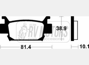 Тормозные колодки SBS 829SI