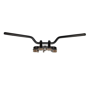 Стальной руль KAWASAKI Z 750 (2007-2012) черный BIKETEC BT0109