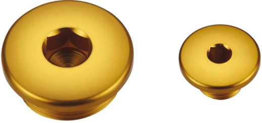 Сервісна пробка KAWASAKI KX 450F &#39;06-&#39;08 ACCEL ENP08G золотий