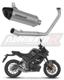 Полная система выхлопа Yamaha MT 125 2020 DOMINATOR овальный HP8