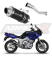 Прямоток Yamaha TDM 850 1996 - 2001 DOMINATOR GP1 черный