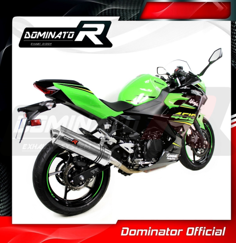 Прямоток DOMINATOR KAWASAKI EX400 NINJA 400 SE 2018 - 2019 овальный