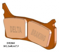 Тормозные колодки DELTA BRAKING DB2860MX-N (FA406)