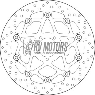 Тормозной диск BREMBO BRM 78B408B1