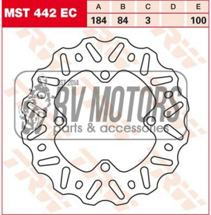 Тормозной диск TRW Lucas MST442EC