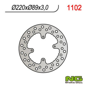 Тормозной диск NG передний HONDA CR 80/85,CRF150R '07-'16 (220X88X3) NG1102