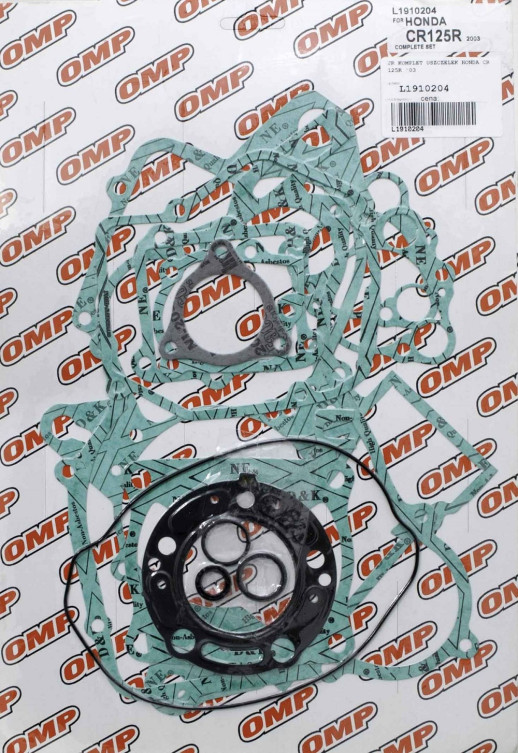 Повний комплект прокладок HONDA CR 125R &#39;03 OMP L1910204