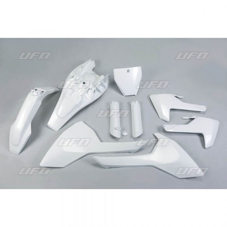 Комплект пластика UFO HUSQVARNA TC 85 '18-'20 (белый) (HU620E999) HUKIT620999