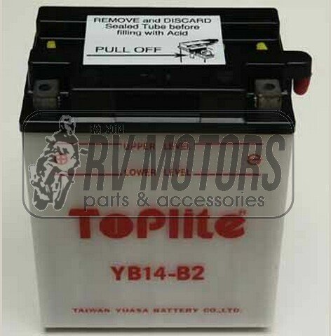 Аккумулятор TOPLITE YB14-B2