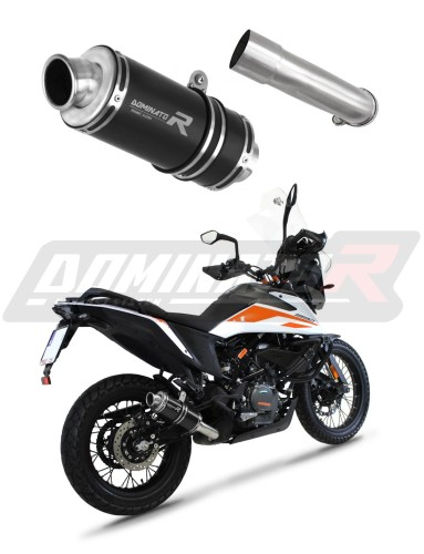 Прямоток KTM 390 Adventure 2020 - 2024 DOMINATOR GP1 черный