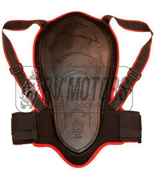 Захист спини ROLEFF Black/Red ROPP16/L