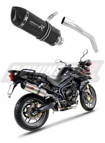 Прямоток Triumph TIGER 800 XC / TIGER 800 XR 2011 - 2014 DOMINATOR HP1 черный