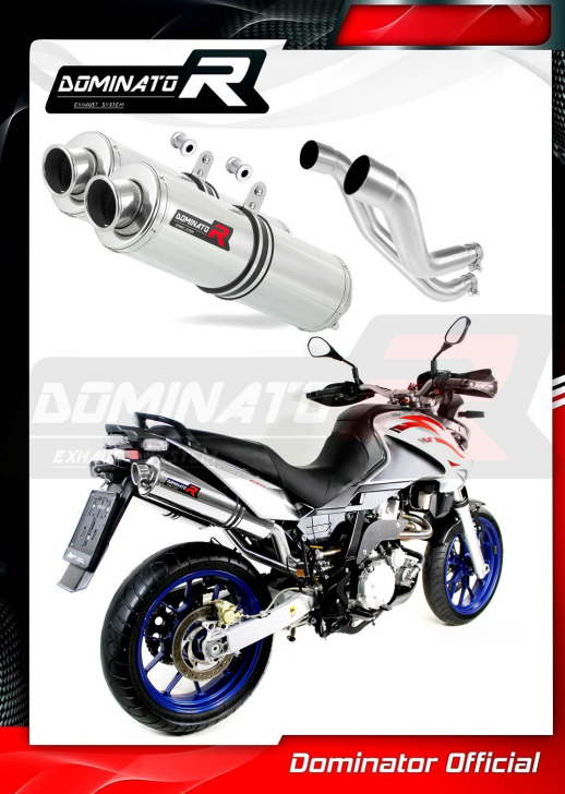 Прямоток DOMINATOR Aprilia PEGASO 650 STRADA 2007 - 2010 круглий
