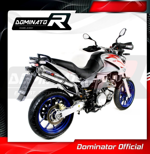 Прямоток DOMINATOR Aprilia PEGASO 650 STRADA 2007 - 2010 круглий