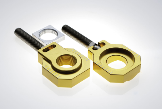 Натягувач приводного ланцюга KTM SX/SXF/EXC 125-530 &#39;08-&#39;12, EXC/EXCF &#39;08-&#39;19 золотий ACCEL AB18G